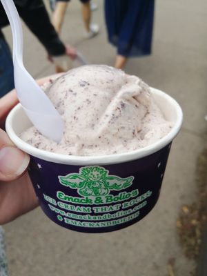 Mint choc chip at Emack & Bolio's Ice Cream in Boston