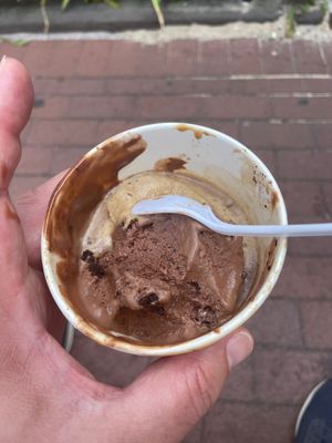 Mostly eaten at this point  at Emack & Bolio's Ice Cream in Boston