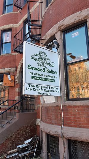 Exterior at Emack & Bolio's Ice Cream in Boston