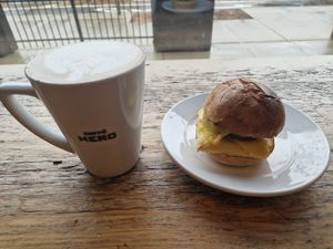  at Caffe Nero in Boston