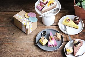 Slice and minis perfect for your party table  at BooBooCakes in Brussels