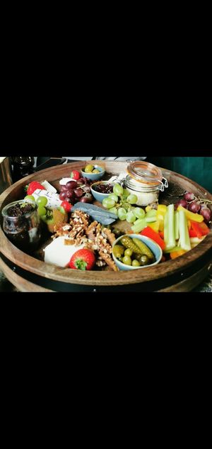 Incredible cheeseboard at Vineyard72 in Tynemouth