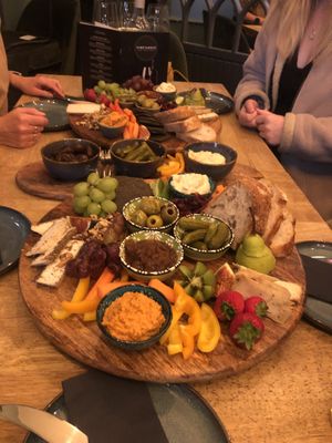  Cheeseboard for 5 with some extras  at Vineyard72 in Tynemouth