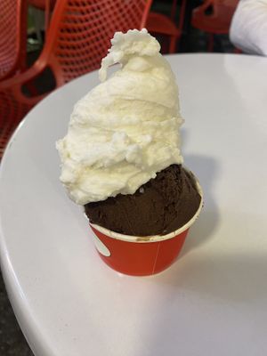 Coconut and Chocolate   at Gelocchio in Cairns