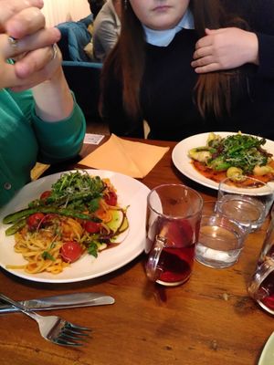 Pasta dishes at Shrub in Chester