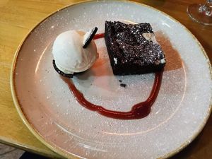 Lovely dissert at Shrub in Chester