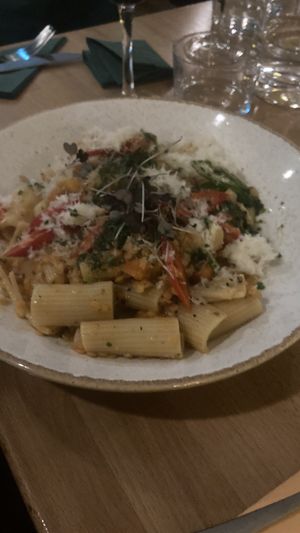 Lentil ragu at Shrub in Chester
