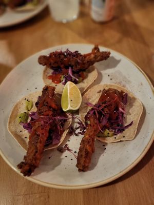 Tofu tacos #Veganuary at Shrub in Chester
