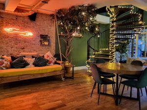 Lovely setting #Veganuary at Shrub in Chester