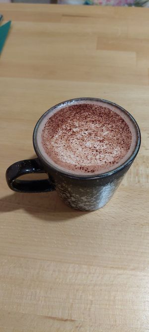 Hot chocolate at Shrub in Chester