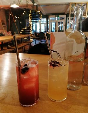 Lovely non-alcoholic drinks at Shrub in Chester