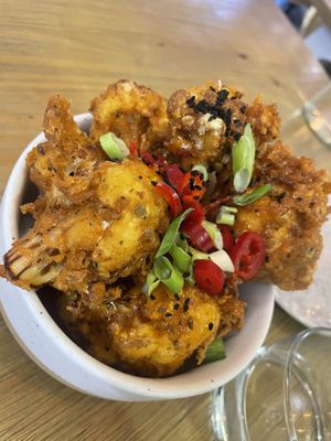 Cauliflower starter   at Shrub in Chester