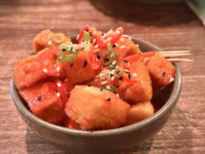 Gochujang Tofu #Veganuary at Shrub in Chester