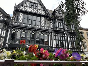 View from terrace  at Shrub in Chester