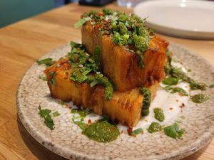 Potato Terrine at Shrub in Chester