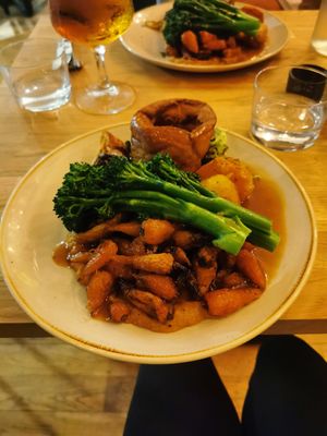 Vegan roast at Shrub in Chester