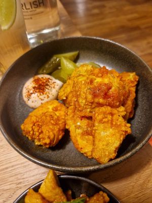 Artichoke wings at Shrub in Chester