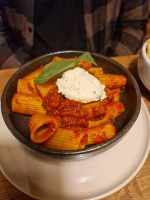 "Lamb" ragu at Shrub in Chester