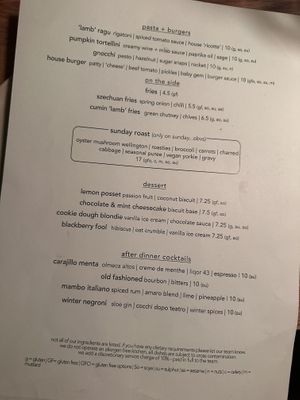 Great menu, the Sunday roast is worth the drive in on Sunday a Sunday from Manchester 🤩 #Veganuary at Shrub in Chester