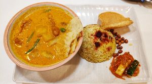 Nasi Briyani at Red Apple Veggie Cafe 红苹果素食 - Fortune Centre in Central Singapore