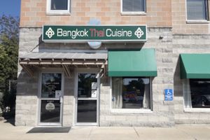 Outside  at Bangkok Thai Cuisine in Bloomington