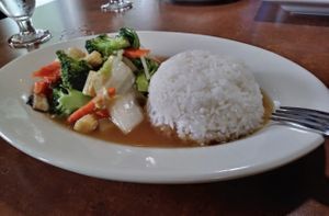 Veggies! at Bangkok Thai Cuisine in Bloomington