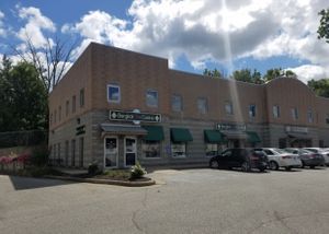 Beautiful day! Street view  at Bangkok Thai Cuisine in Bloomington