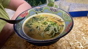 Laksa  at Akasha in Tegallalang