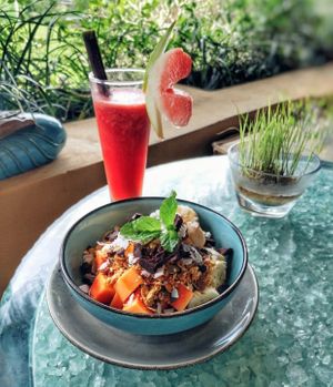 breakfast bowl at Akasha in Tegallalang