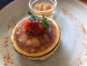 pancake at Akasha in Tegallalang