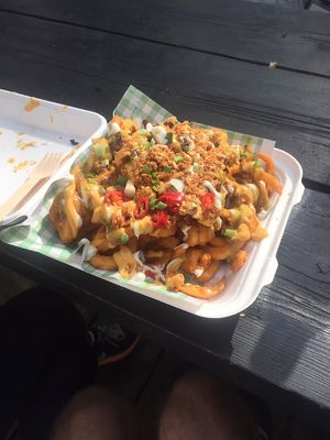 House fries = tasty!  at The Gnarbecue in Croydon