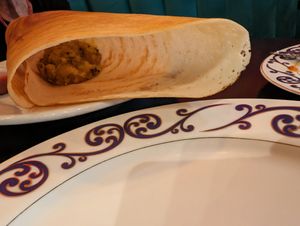 Masala dosa at Peppino's Dosa in Waltham