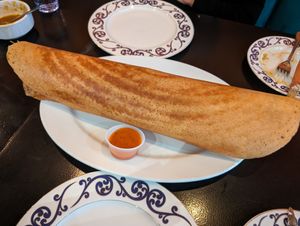 Masala dosa at Peppino's Dosa in Waltham