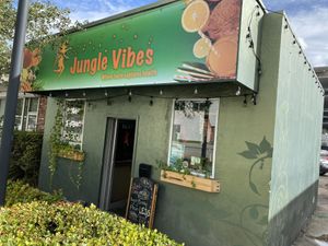 Entrance  at Jungle Vibes in Miami Beach