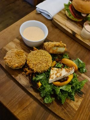 Falafel fusion - you HAVE to try it at Living Vino @ So Lucky Bar in Tbilisi