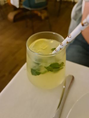 Homemade lemonade at Living Vino @ So Lucky Bar in Tbilisi
