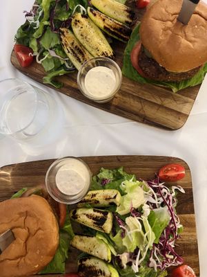 Zen Burger   at Living Vino @ So Lucky Bar in Tbilisi