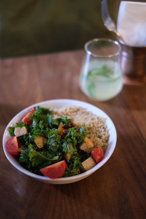 Muscle Bowl  at Living Vino @ So Lucky Bar in Tbilisi