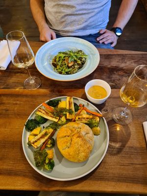 Best wellington I've ever had at Living Vino @ So Lucky Bar in Tbilisi