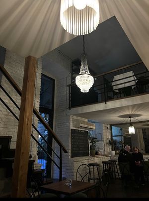   at Living Vino @ So Lucky Bar in Tbilisi