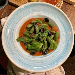 gnocchi  at Living Vino @ So Lucky Bar in Tbilisi