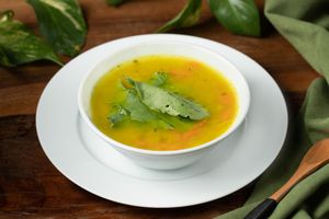 Lentil Soup at Living Vino @ So Lucky Bar in Tbilisi