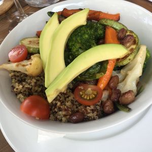 Quinoa Miso Bowl  at Living Vino @ So Lucky Bar in Tbilisi