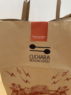Taco delivery    at Cuchara - Hapjeong Station in Seoul