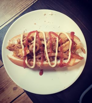 Tempeh Sandwich  at Little Beans in Bilbao