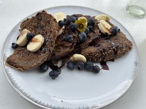Pecan French toast  at CLO in Antwerpen