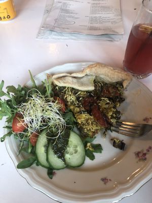 Quiche of the day  at CLO in Antwerpen