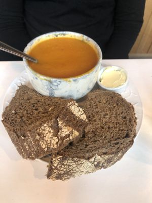 Soup of the day  at CLO in Antwerpen