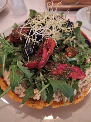 Hartige wafel #Veganuary at CLO in Antwerpen