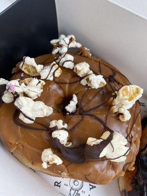 Caramel Popcorn at Revival Coffee and Donuts in Hull